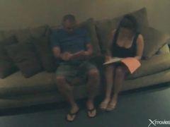 KiloTop presents: Curvy girl doggystyle and bj in voyeur clip