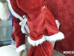 KiloTop presents: Hot xmas video from scandinavian monicamilf - norsk jul