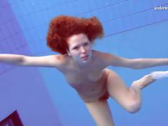 KiloTop presents: Matrosova hot ginger pussy in the pool