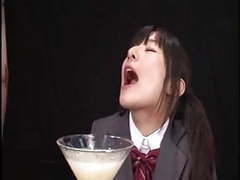 KiloTop presents: Ryoko hirosaki gokkun swallow. censored