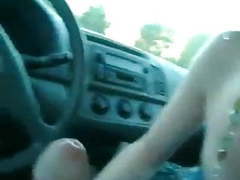 KiloTop presents: Car blowjob ends with cum in mouth and swallow