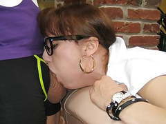 KiloTop presents: Chelsy sun is the naughty secretary (french amateur glasses)