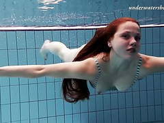KiloTop presents: Salaka ribkina underwater swimming teen