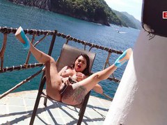 KiloTop presents: Public squirt - german agent meet latina milf for pussy masturbation, Solo Models, Masturbation, Latina, Long Hair, Tattoo, Big Tits, Fake Tits, Toys, Outdoor, Pussy, High Heels