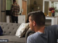 KiloTop presents: Ryan bailey kicks out his dad so he can be alone & be naughty with his new stepbro troye dean - men