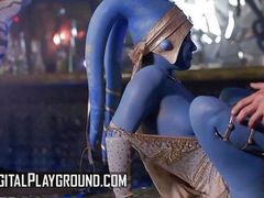 KiloTop presents: Aria alexander does a test on alessa savage & when she passes eva lovia celebrates by doing an orgy - digitalplayground