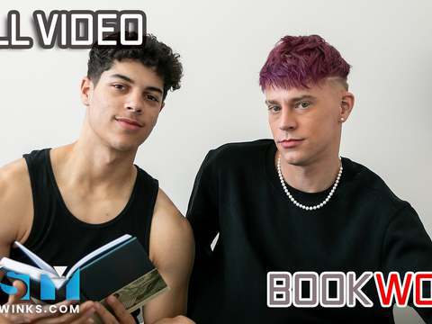 KiloTop presents: Nastytwinks - bookworm - harley xavier wants friends over and needs to convince step bro jordan haze to let him.  raw fuck time