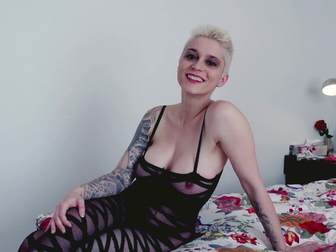 KiloTop presents: Homemade video of horny blonde mila milan giving a sloppy bj