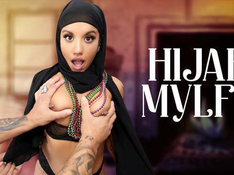 KiloTop presents: Hijab stepmom is not too wild, so showing stepson forbidden parts of her body feels crazy taboo