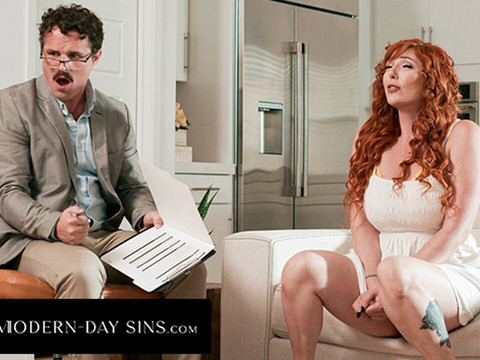 KiloTop presents: Modern-day sins - pervert therapist is obsessed with redhead milf lauren phillips's stunning body