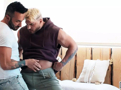 KiloTop presents: Men - eager johnny viper gets a mouthful of cum after william seed fucks his ass in doggystyle