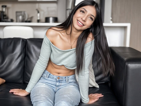 KiloTop presents: Cute tiny teen latina tight pussy banged hard at amateur casting
