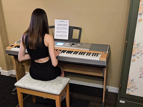 KiloTop presents: Techer fucked a piano student
