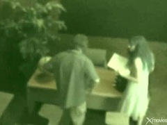 KiloTop presents: Slut opens legs on desk and takes cock in cunt