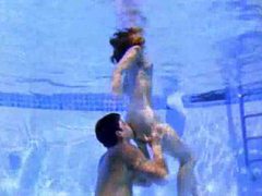 KiloTop presents: Cute girl sucks cock in the pool