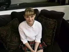 KiloTop presents: Adorable schoolgirl gives head before sex