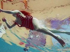 KiloTop presents: Small teen tits look even better underwater