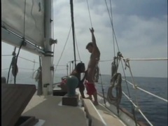 KiloTop presents: Interracial on a boat with a beautiful black girl