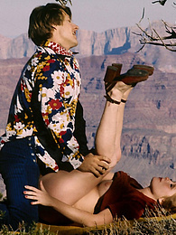 KiloTop presents: Couple get so horny and end up fucking by the Grand Canyon